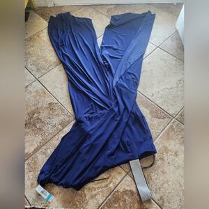Elegant Navy Blue Jumpsuit Size 16